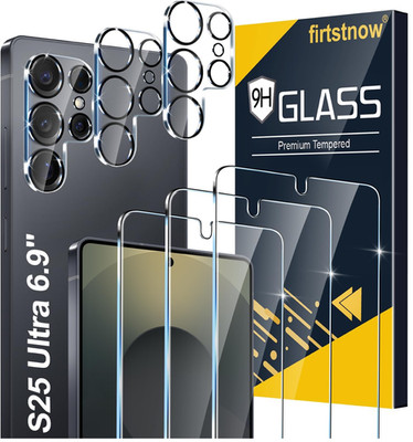 firtstnow 3 Pack Glass Screen Protector for Samsung Galaxy S25 Ultra [6.9 inc...