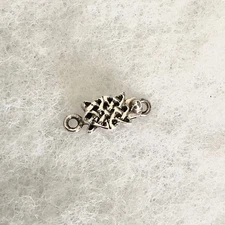Small Celtic Style .925 Sterling Silver 1 Loop Box Clasp