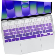 Keyboard Cover for 2026 2026 Macbook Neo/Air 13 15/Pro 14 16 Ombre Purple