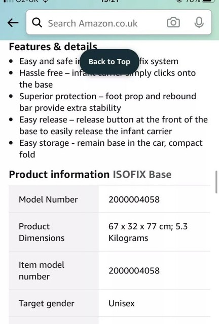 target isofix