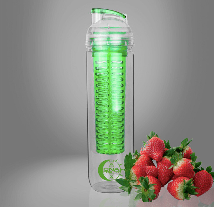Water Infuser Bottle  - 30 Oz (Green)