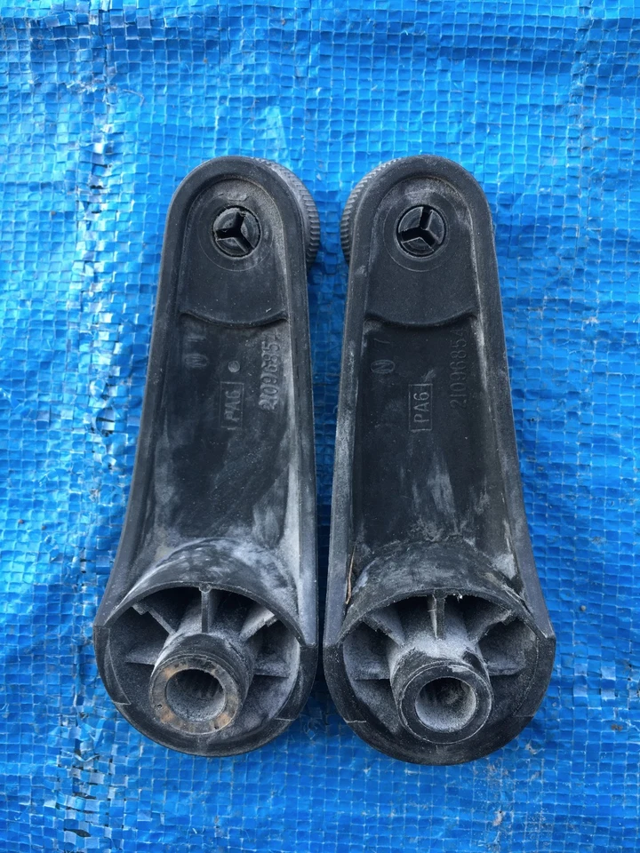 GMC OLDSMOBILE GM BLAZER CHEVROLET S10 CAMIONETA CONDUCTOR PUERTA DELANTERA VENTANA MANIVELA OEM Foto 2 de 2