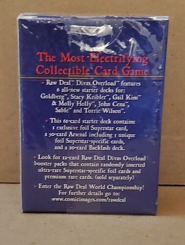 WWE Raw Deal Divas Overload CCG Starter Decks Multi-listing - Sealed - You Pick - Picture 7 of 13