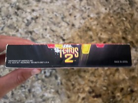 Tetris 2 II (Nintendo Entertainment System, 1993) NES CIB Complete Near Mint