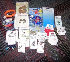 NEW 19 PC.GIRLS BRACELET, NECKLACE, EARRING, PIN, CHARM JEWELRY LOT, NICE NWT