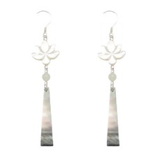 Natural Jade Butterfly Earrings for Women's Small Popular Earrings Retro