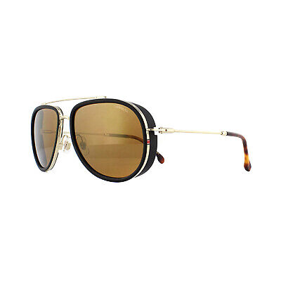 Occhiali da sole Carrera 166/S J5G K1 Oro Marrone Oro Specchio | eBay