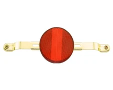 Sissy Bar Reflector Gold/Red