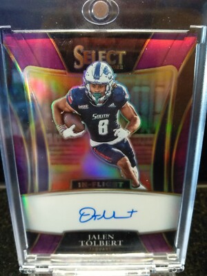Jalen Tolbert - 2022 Chronicles Select Autograph - 15/25 - Jacksonville Jaguars