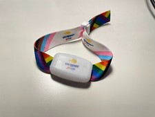 2024 US OPEN Tennis WRIST BAND BRACELET LED PRIDE GIVEAWAY RARE LIMITED EDITION