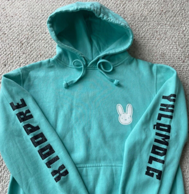 BAD BUNNY Puerto Rico X100PRE YHLQMDLG Las Que No Iban unisex S Hoodie NEW