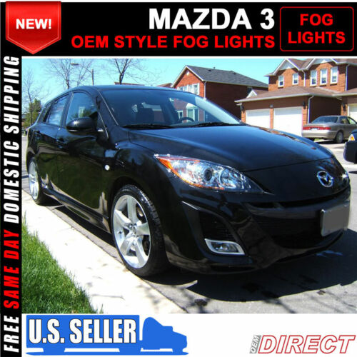 2010-2011 Mazda 3 sedán hatchback lámpara antiniebla luz antiniebla par LH RH - Imagen 3 de 7