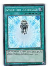 Yugioh ANGRIFF DER LICHTBRIGADE , ap05-de011 Super Rare deutsch Excellent 