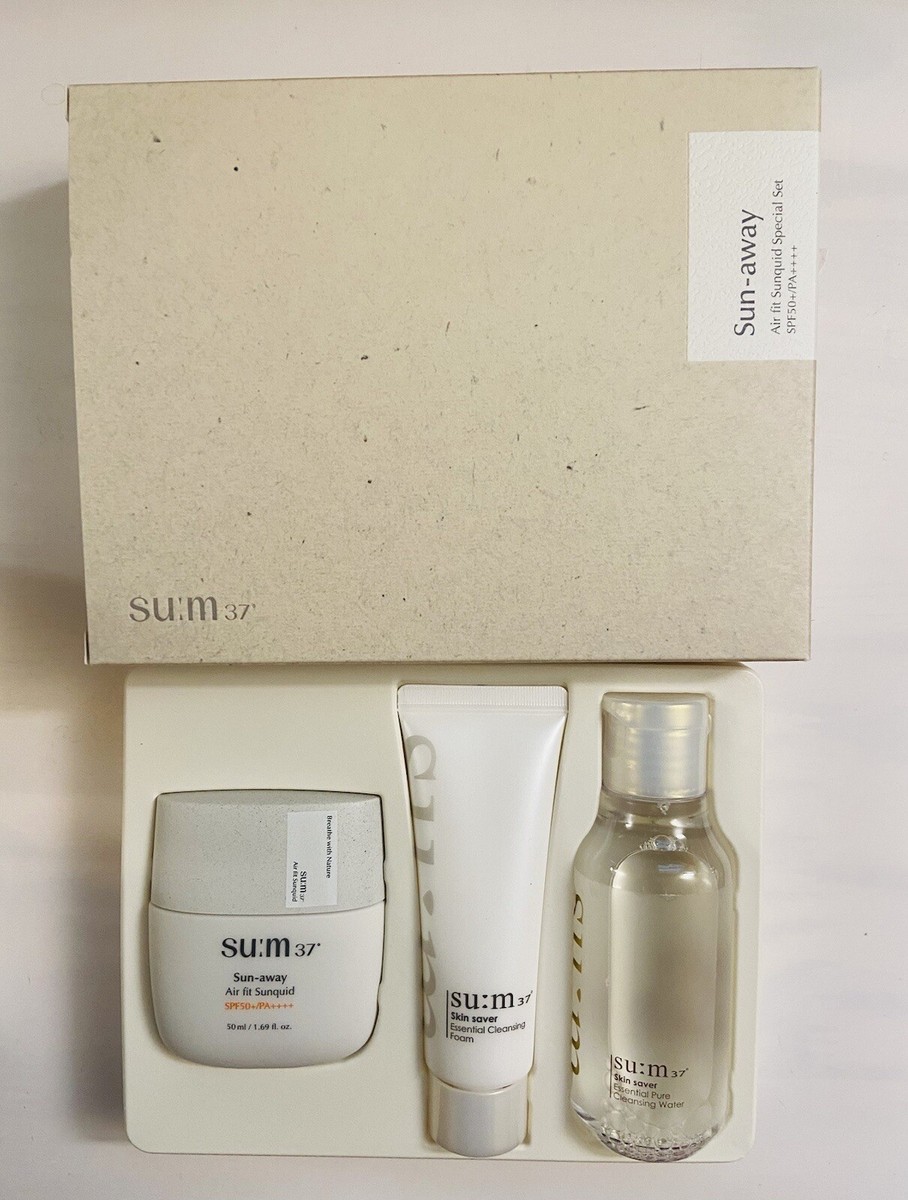 Su:m37° Sun-away Air Fit Sunquid Special Set (New) 50ml SPF50+/
