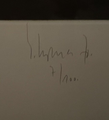 Kunstdruck Radierung Bernhard Krug “Küste” 1978 Schöner Wohnen 7/100 - Bild 6 von 7