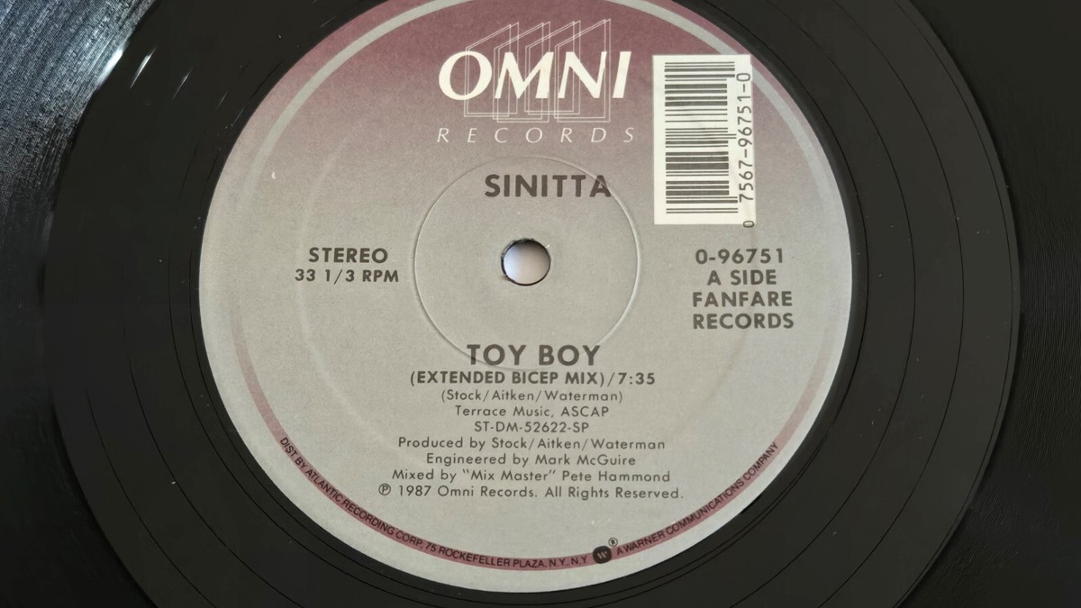 SINITTA Toy Boy 12