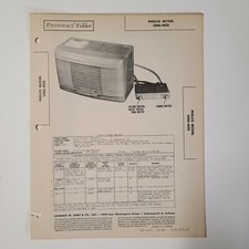 SAMS PHOTOFACT SERVICE MANUAL 30-23 PHILCO RADIO MODEL UN6-400