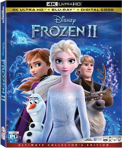Disney Frozen 2 (4k Ultra HD + Blu-Ray + Digital Code) ELSA