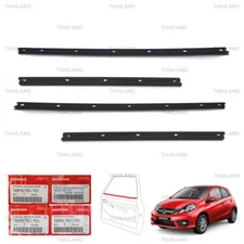 Fits Honda Brio 5 Dr Hatchback 2011 - '18 Set 4Dr Inner Weatherstrip Door Belt