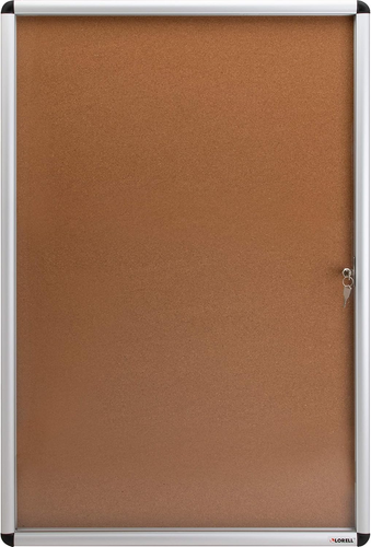 Enclosed Bulletin Board, Cork, 36" X 24" - 第 1/7 張圖片
