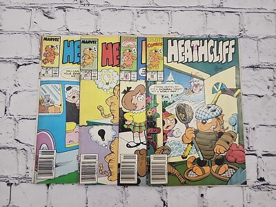 Vintage Heathcliff Comics # 34 39 53 & 56
