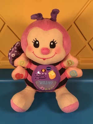vtech touch & learn musical bee pink