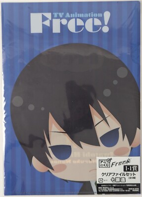 Free! Anime Clear File Folders 2 Set Movic A4