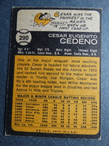 (VG) 1973 Topps Baseball Cards Complete Your Set U You Pick From List 221-440 - Picture 120 of 309