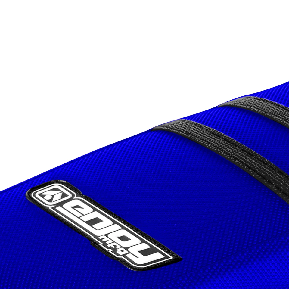 Pinza de cubierta de asiento Yamaha WR 450F 2007-2011 TODO AZUL/COSTILLAS NEGRAS #136 Foto 3 de 4