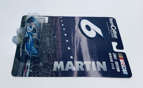 MARK MARTIN #6 Die-Cast- 1:64 Team Caliber 2001 Roush Pfizer Ford New Sealed - Picture 4 of 5