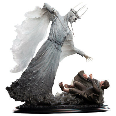 Herr der Ringe Der Hexenkönig & Frodo bei Weathertop 1/6 Polystone Statue Weta