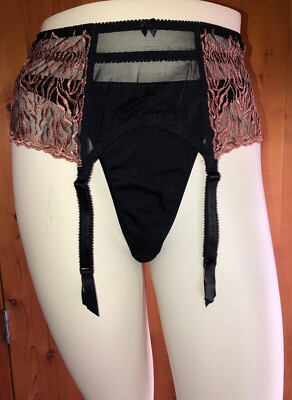 VICTORIA SECRET SEXY GARTER Tiger Stripes  NWOT