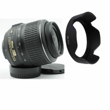 A R Bayonet Lens Hood For Nikon AF-S DX NIKKOR 18-55mm F3.5-5.6G VR Rep HB-45 II