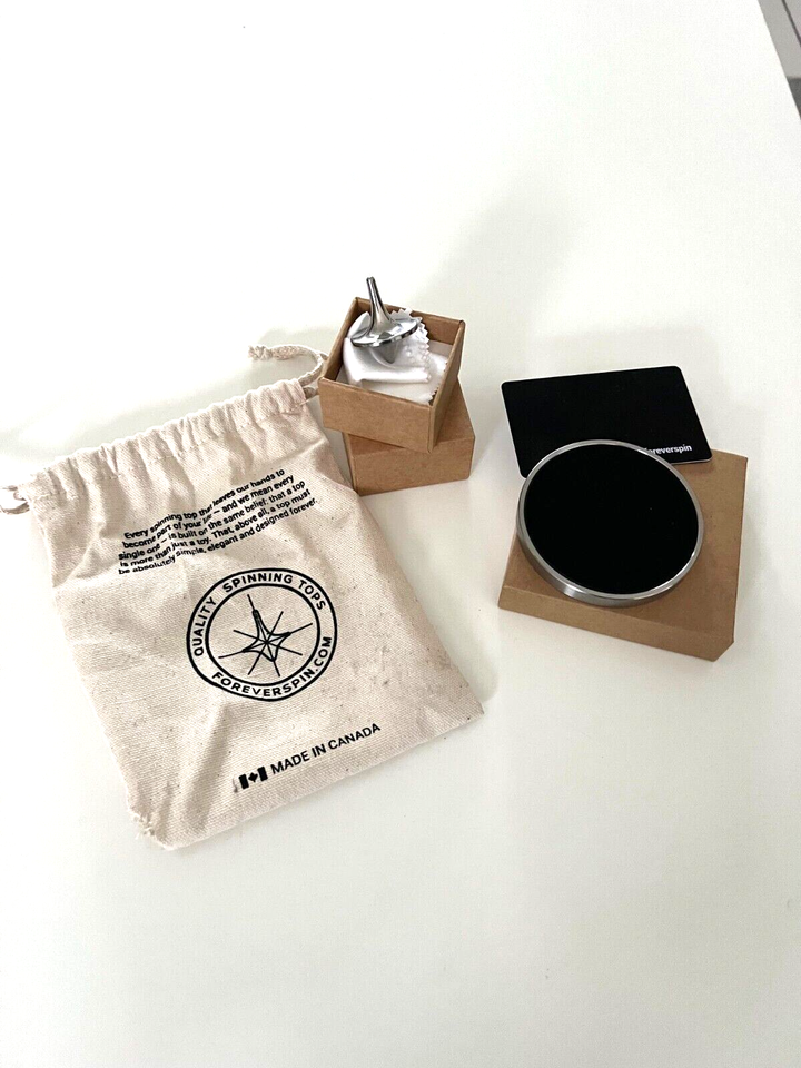 Foreverspin Spinning Top Long Lasting Stainless Steel with Spinning