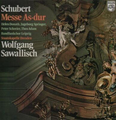 Schubert Messe As-Dur (Wolfgang Sawallisch) NEAR MINT Philips Vinyl LP