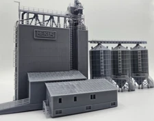N Scale Grain Elevator 1:160