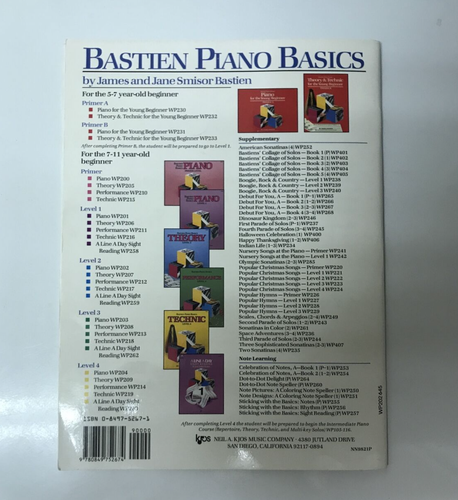 Bastien Piano Basics Piano Level 2 James Bastien - Picture 2 of 4