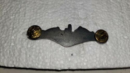 K1328 2000s US Navy Dolphins Submarine Qualified Personnel EM Enlisted Badge L3C - Picture 2 of 2