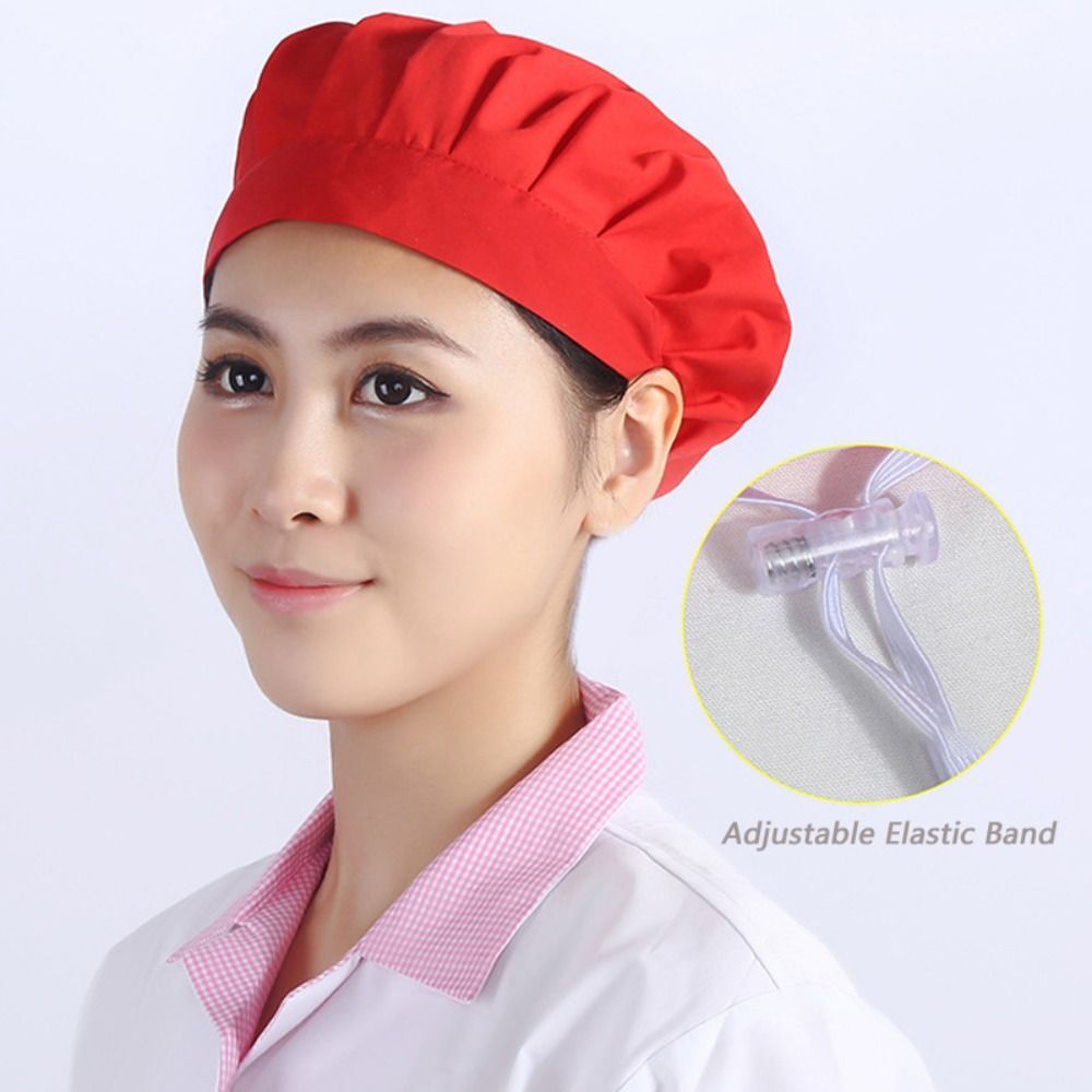 Dust proof Kitchen Wrap Hair Hat Cooking Hygienic Cap Hotel Restaurants