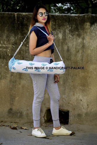 10 PC Wholesale LOT Indian Mandala Yoga Mat Carry Bag Shoulder Strap Carrier Bag - Picture 12 of 12
