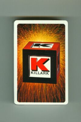 Vintage KILLARK Electric Manufacturing DECK of Playing Cards! NEW and Sealed!