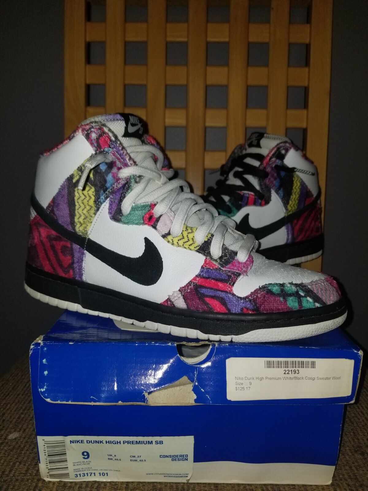 Nike SB Dunk High Premium Huxtable Size 9 - image 1