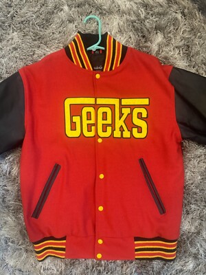 Sneaker Geeks Wool Varsity Jacket NEW Size Medium Match The