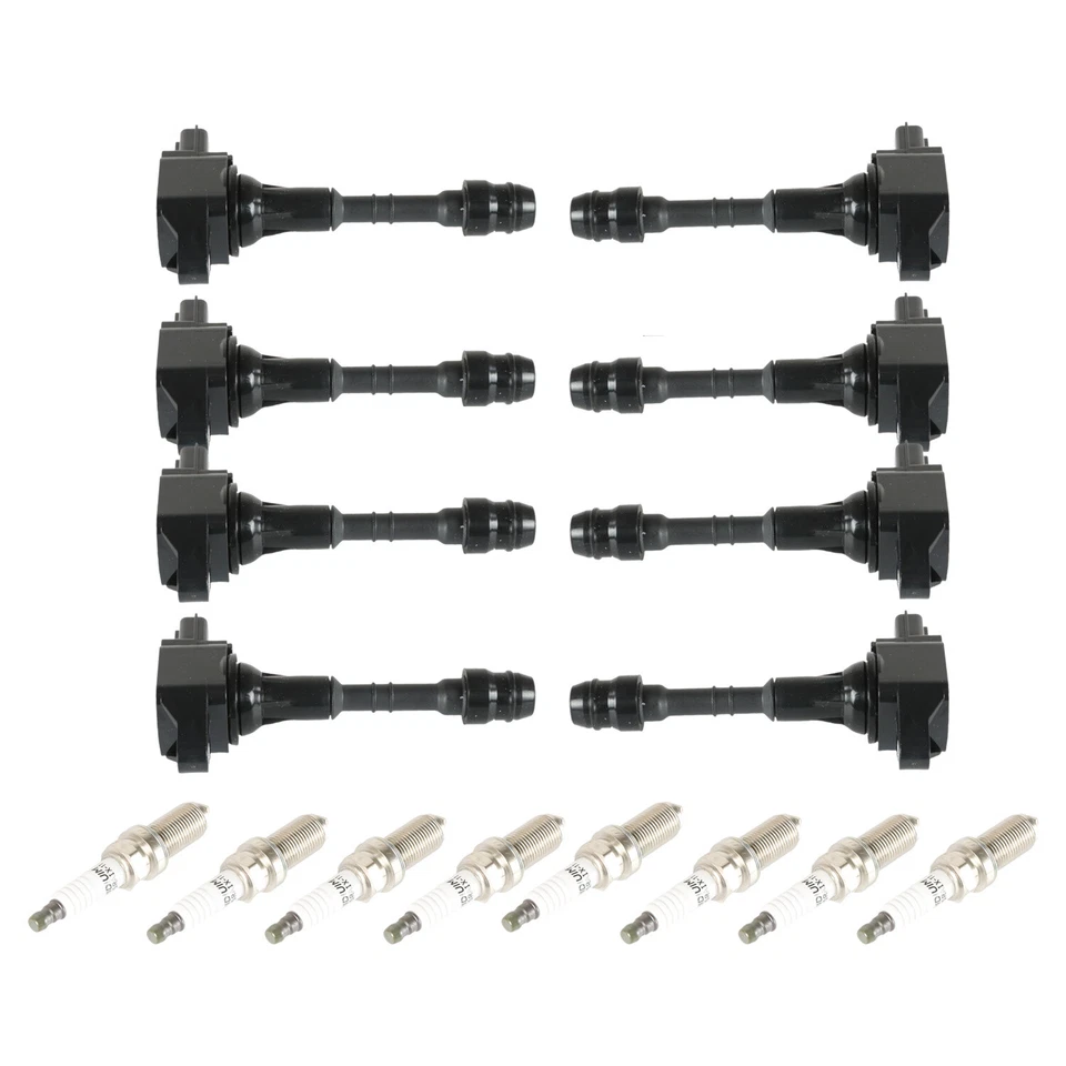 8PCS Ignition Coil & Iridium Spark Plugs For 2007-2015 Nissan Armada Titan UF551 Foto 2 de 4