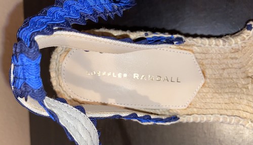 Loeffler Randall Ginny Rainbow Espadrille Wedge Sandals Women's Size 10 B - Picture 9 of 21