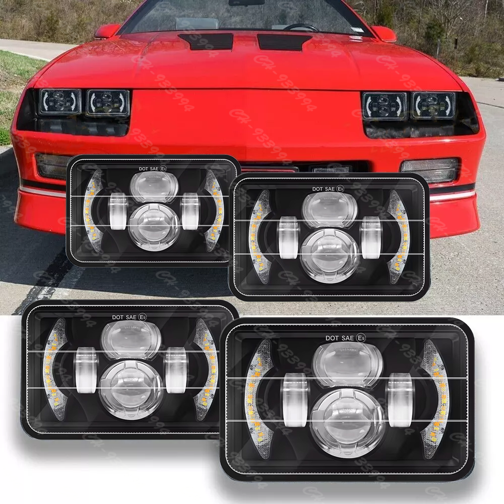 4PCS For 82-92 Chevrolet Camaro 4x6