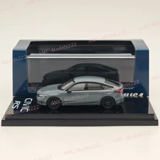 1/64 Hobby Japan CIVIC RS Sonic Gray Pearl HJ642046AGY Diecast Model Car