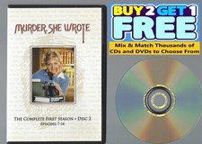 Murder, She Wrote (DVD) First Season 1 Disc 2 Replacement Disc U.S. Issue!