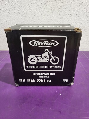 RevTech ETX14L Power Batterie AGM, 220 A, 12.0 Ah_5_5