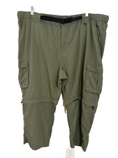BSA Scouts Convertible Pants Womens XXXL 3XL Green Uniform Switchbacks